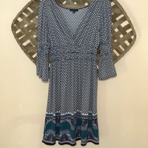 Bell-sleeved Dress